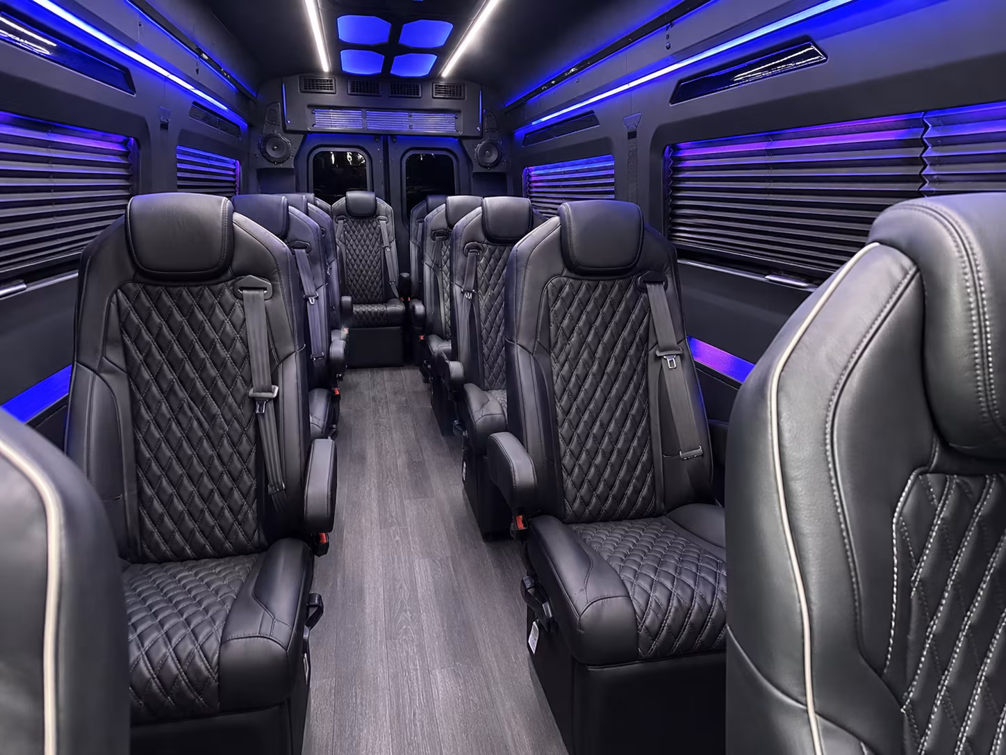 erie airport transportation onboard seating