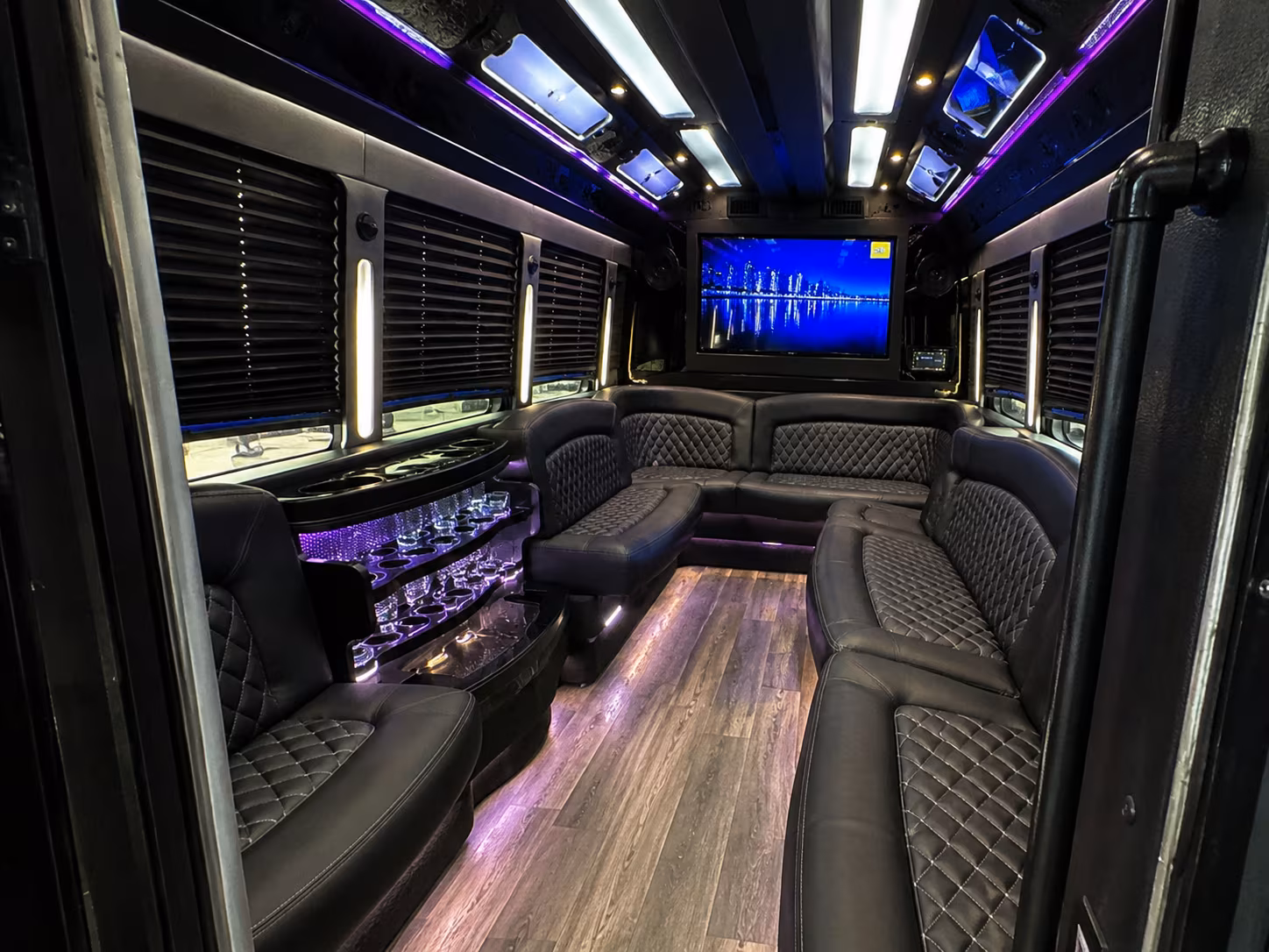 erie night out party bus rental