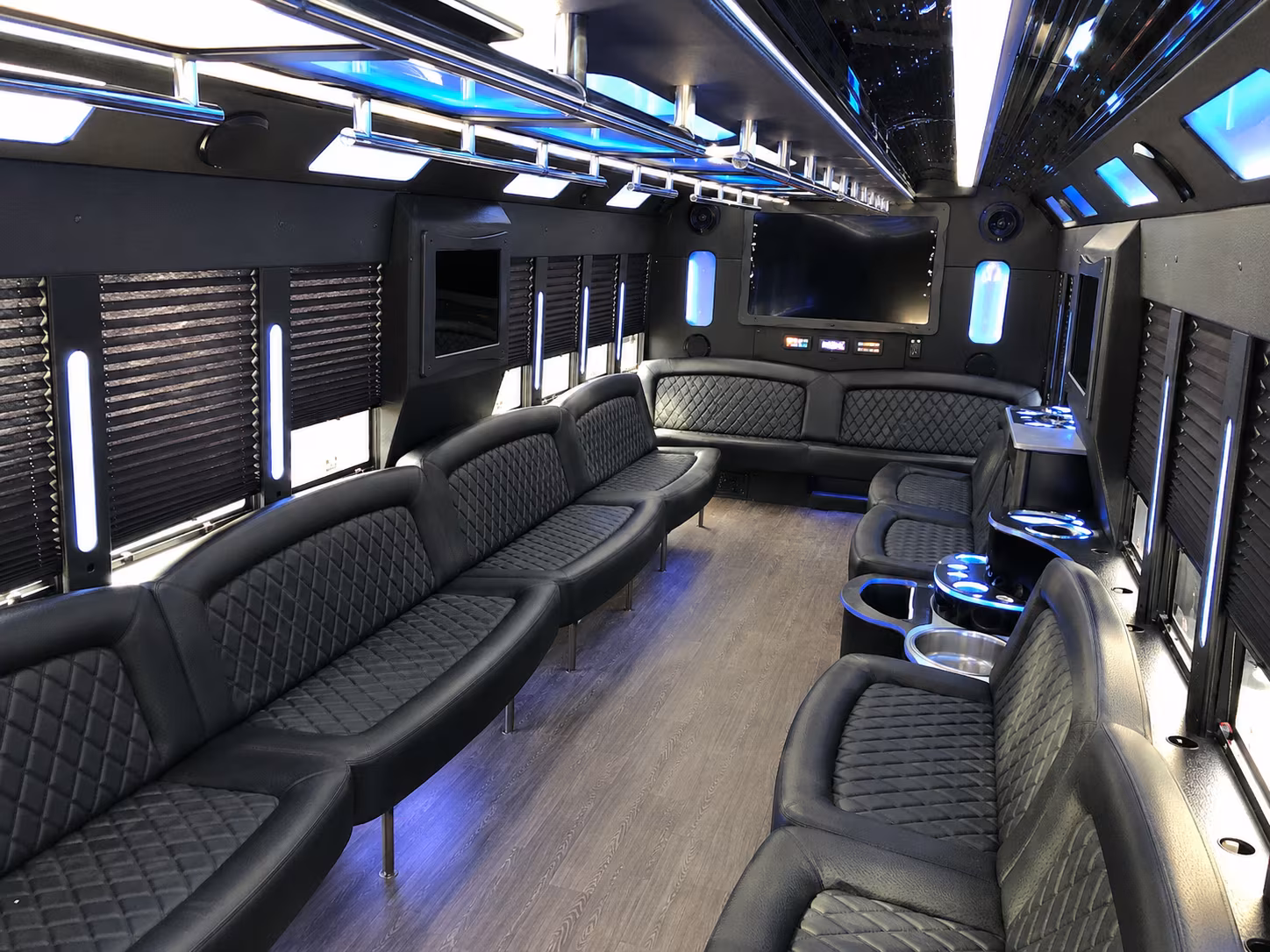 erie prom party bus rental