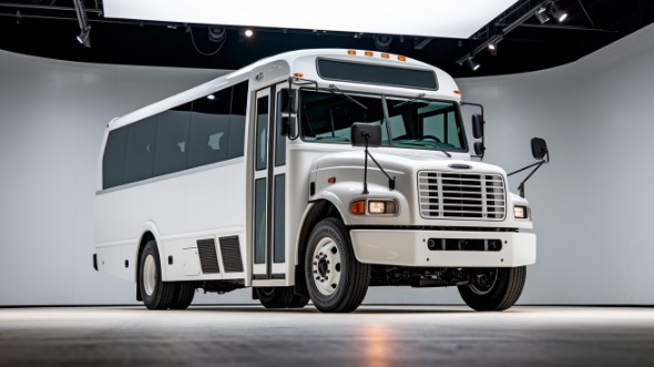 28 passenger minibus exterior